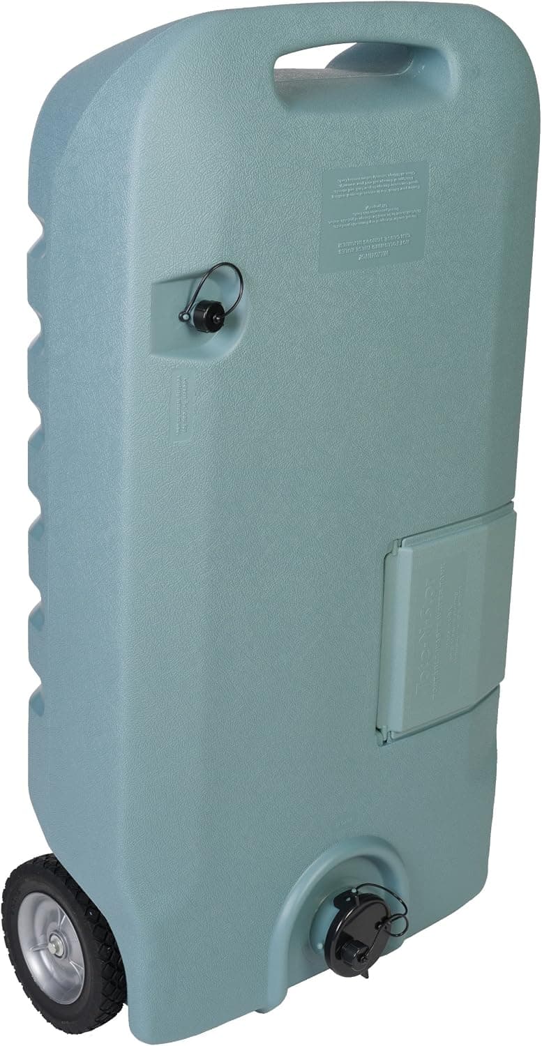 Tote-N-Stor 25609 Portable Waste Transport - 32 Gallon Capacity, Gray