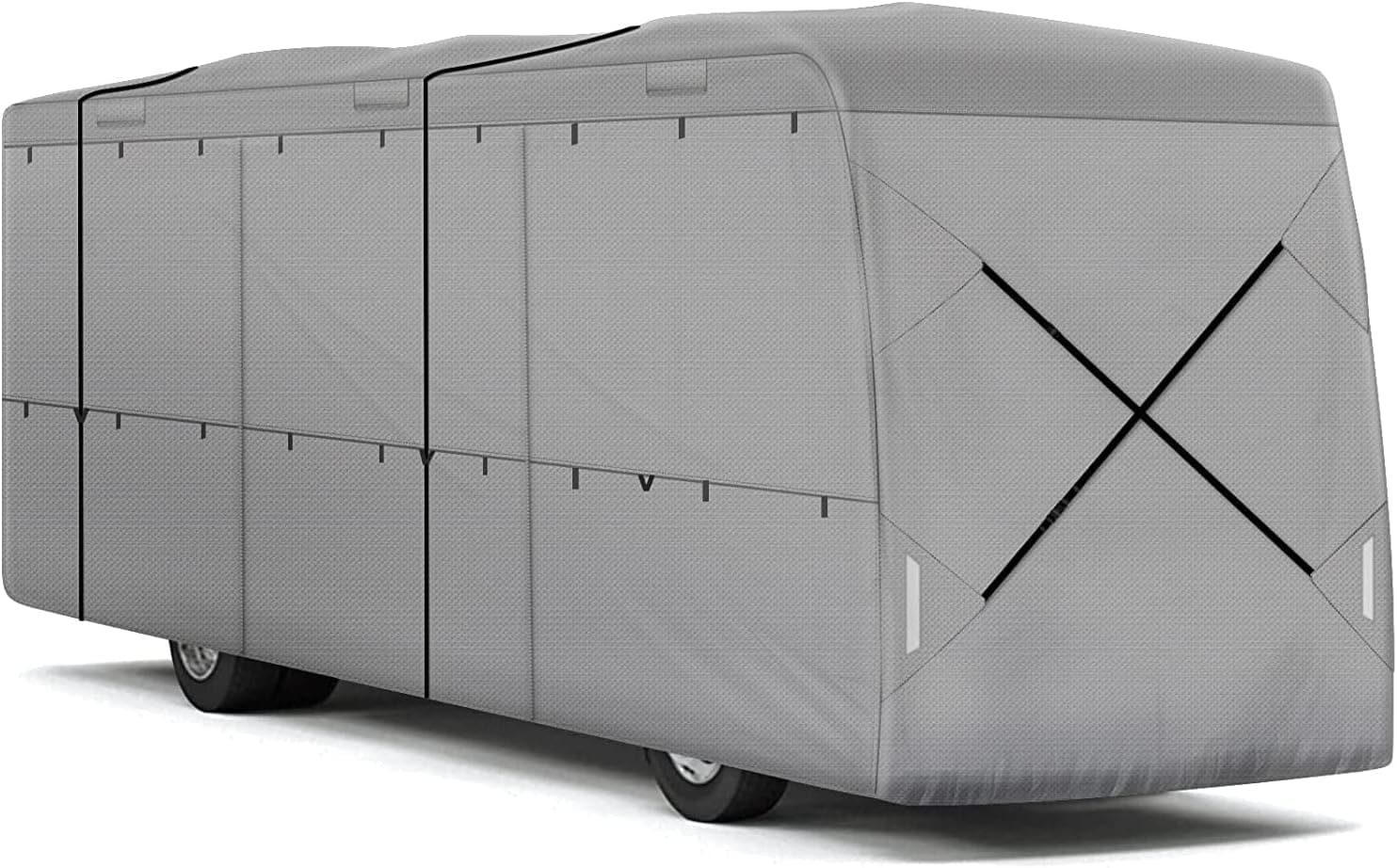 Leader Accessories Windproof Upgraded 24'-28' Class A RV Cover Motorhome Cover, 4 Layers Top with Adhesive Repair Patches