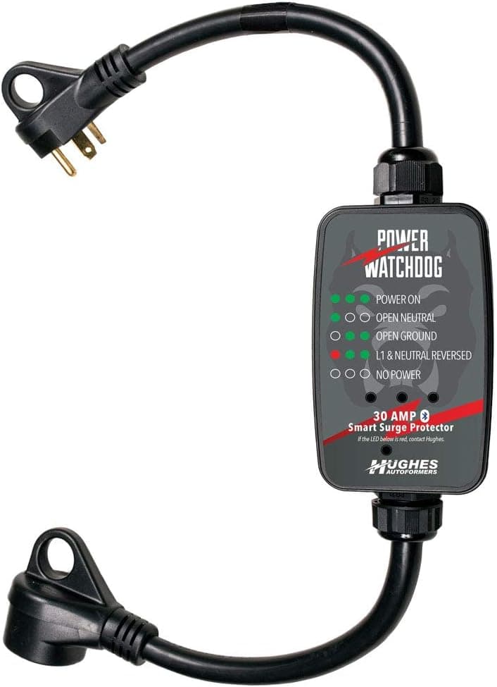 Power Watchdog PWD30 Bluetooth Surge Protector, 30A, Portable, 14 Inch