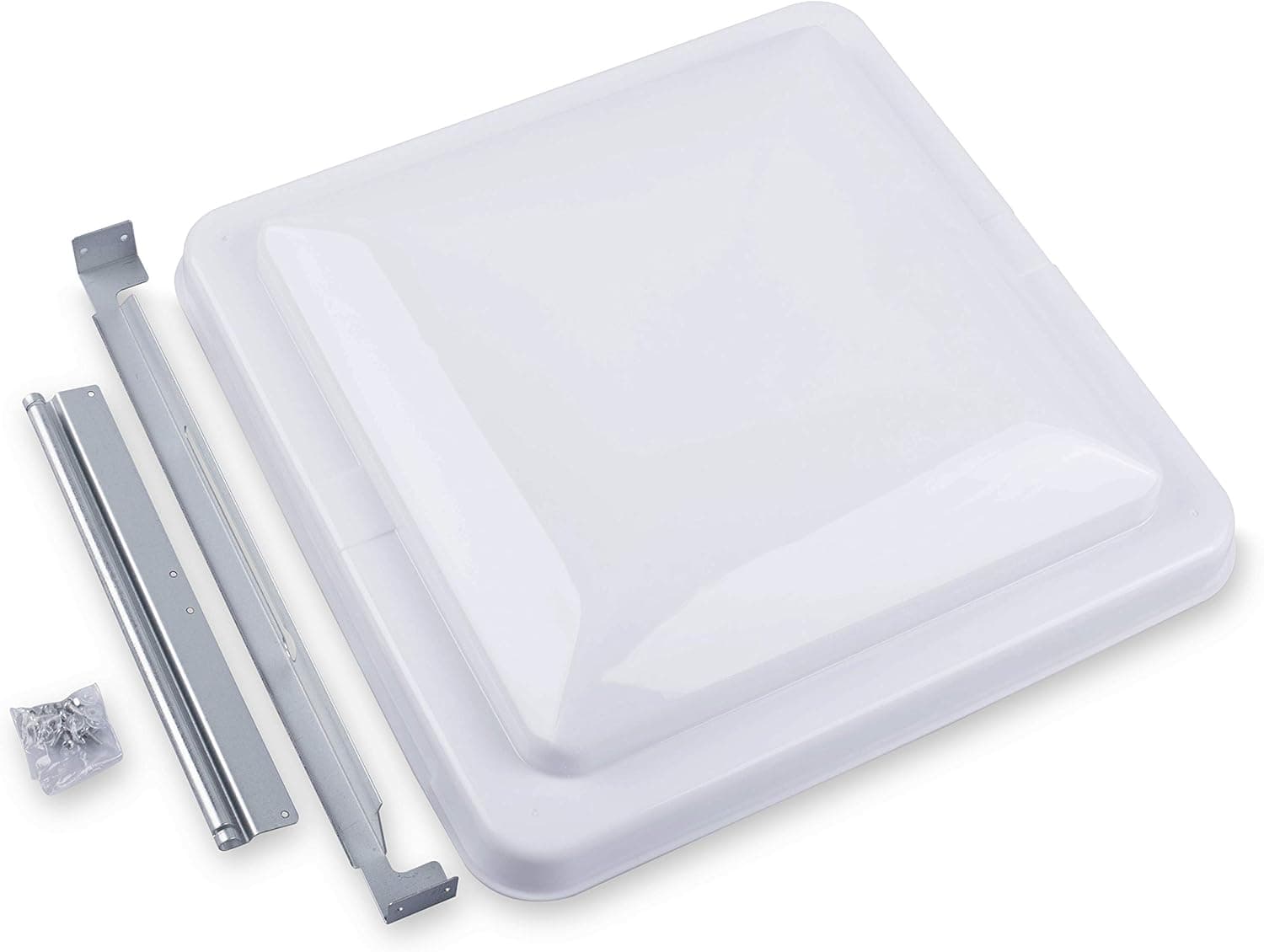 Camp'N 14.5 Inch Universal RV Roof Vent for Trailer, Camper, Motorhome OEM Lid Replacement (14.5 x 14.5 White 1-Pack)