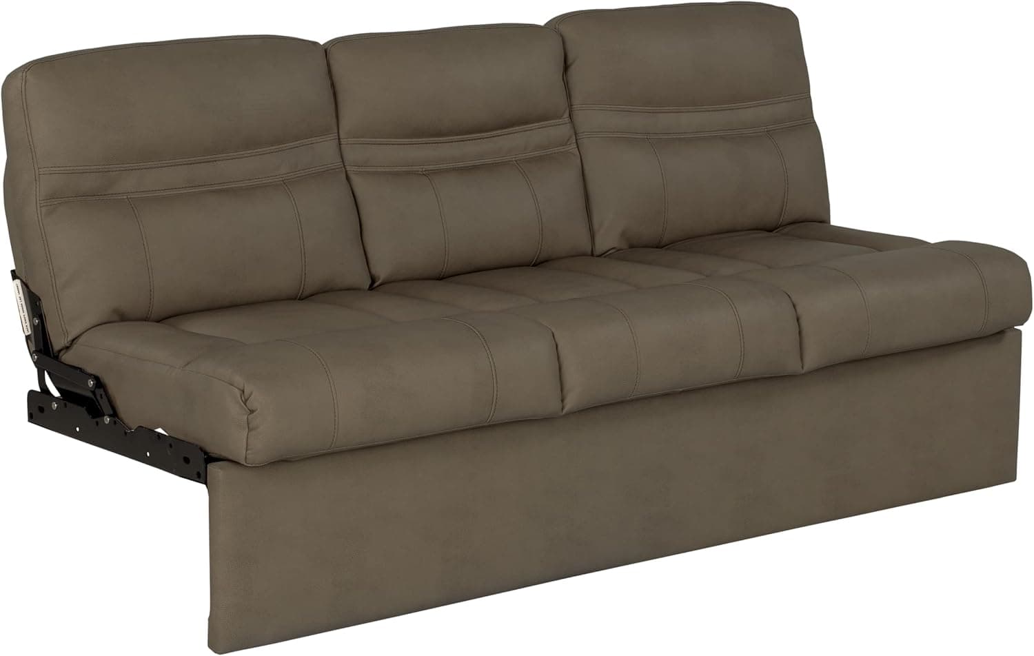 Thomas Payne RV Jackknife Sofa, 68 inch, Transitions to Bed, Fold-Down Center, Cupholders, PolyHyde Fabric (Grummond)