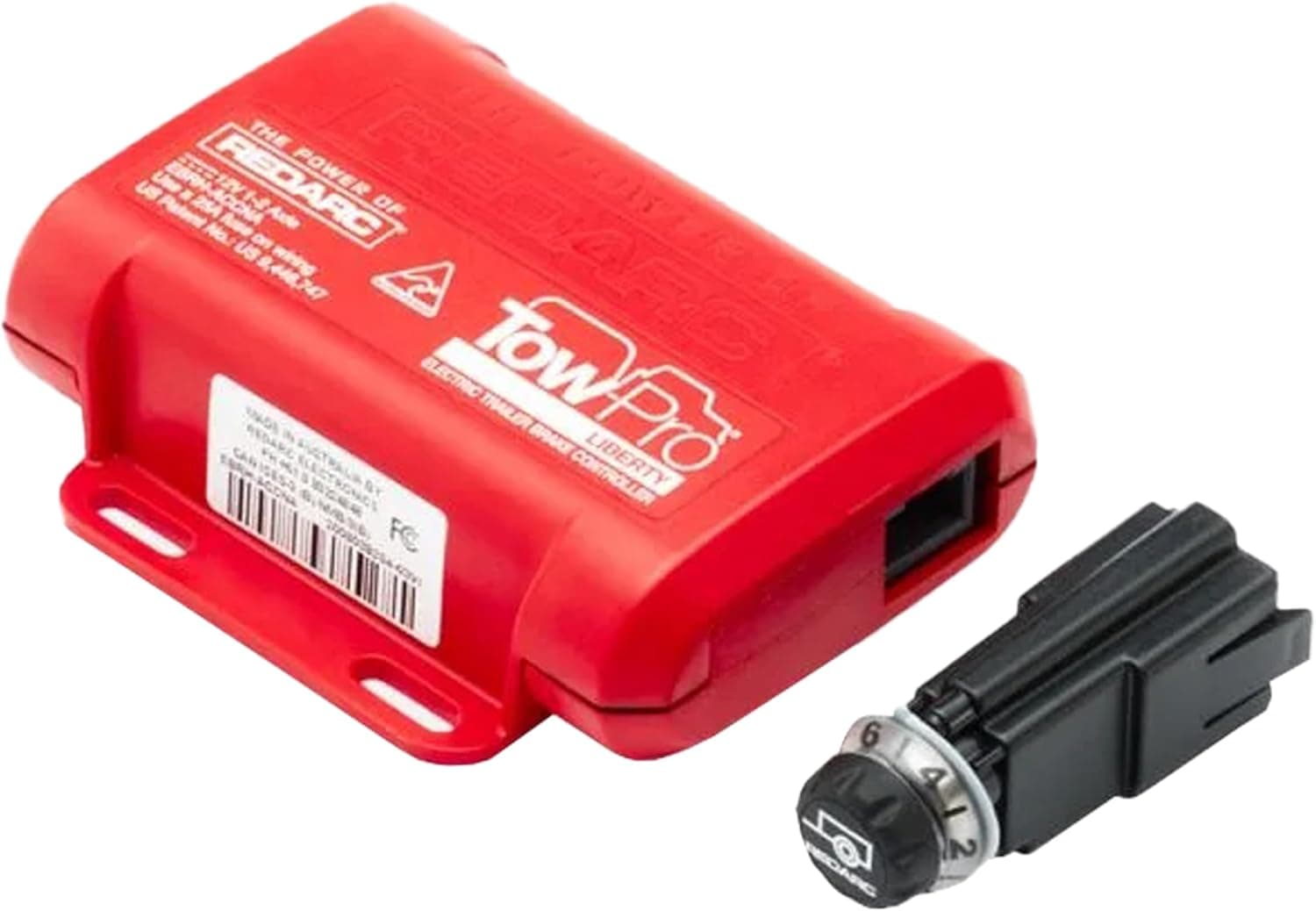 REDARC Tow-Pro Liberty Electric Trailer Brake Controller, Universal Fit for 1 to 2 Axle Cars, Trucks, SUVs, Proportional Braking, 12V