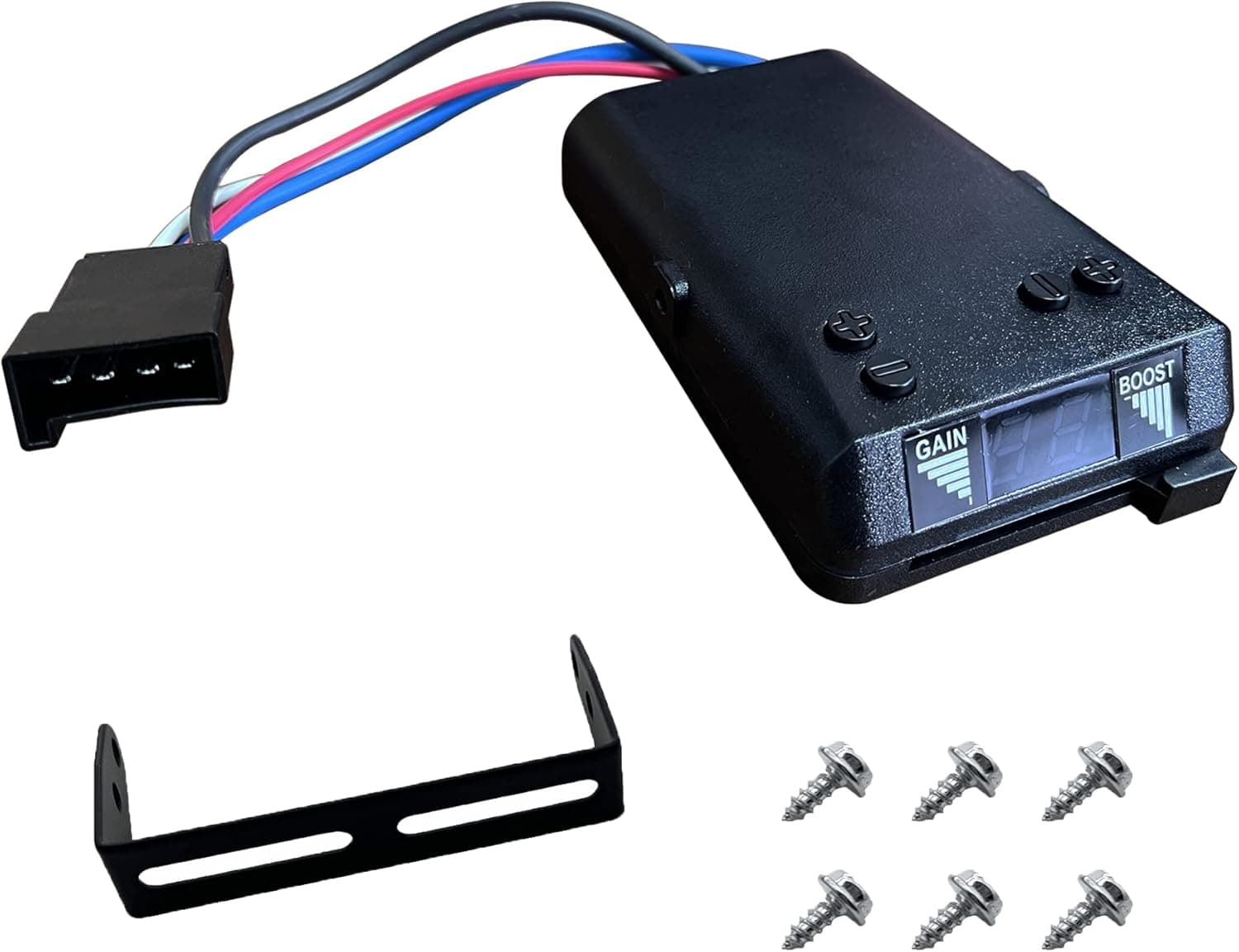 LeleoCar 8508211 Proportional Trailer Brake Controller Digital Electronic Monitor Compatible with 1 to 4 Axles Vehicle RV Trucks (Replace 8508211 Brakeman IV)