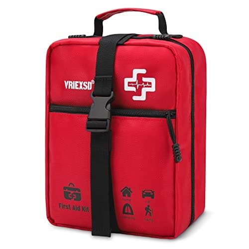 VRIEXSD 400 Piece Large First Aid Kit for Home, Car, Travel, Camping,Sports | Comprehensive & Well-Organized First Aid Kit - Premium Emergency Essentials for Office, Hiking, Business & Outdoor Use