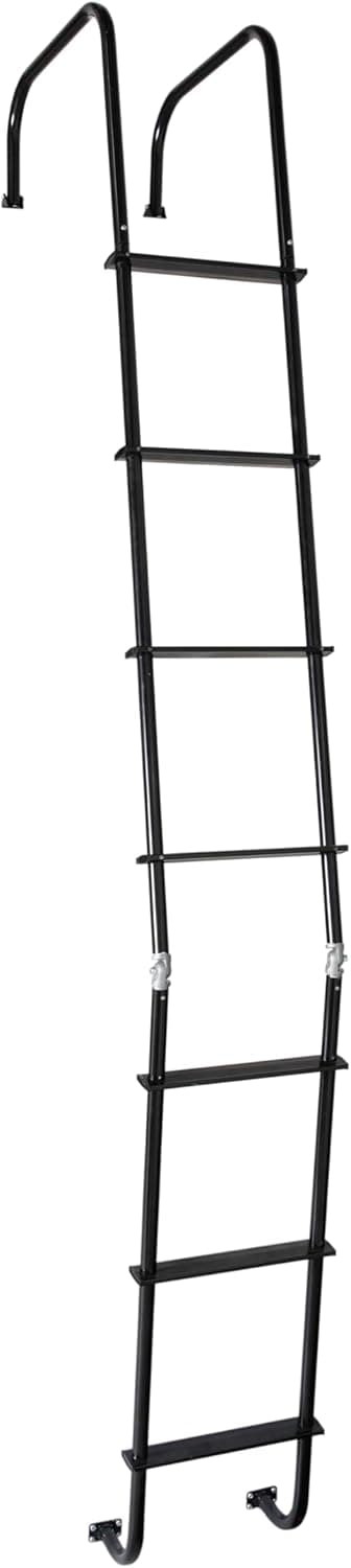 Quick Products QP-ERLB Universal Exterior RV Ladder, Black