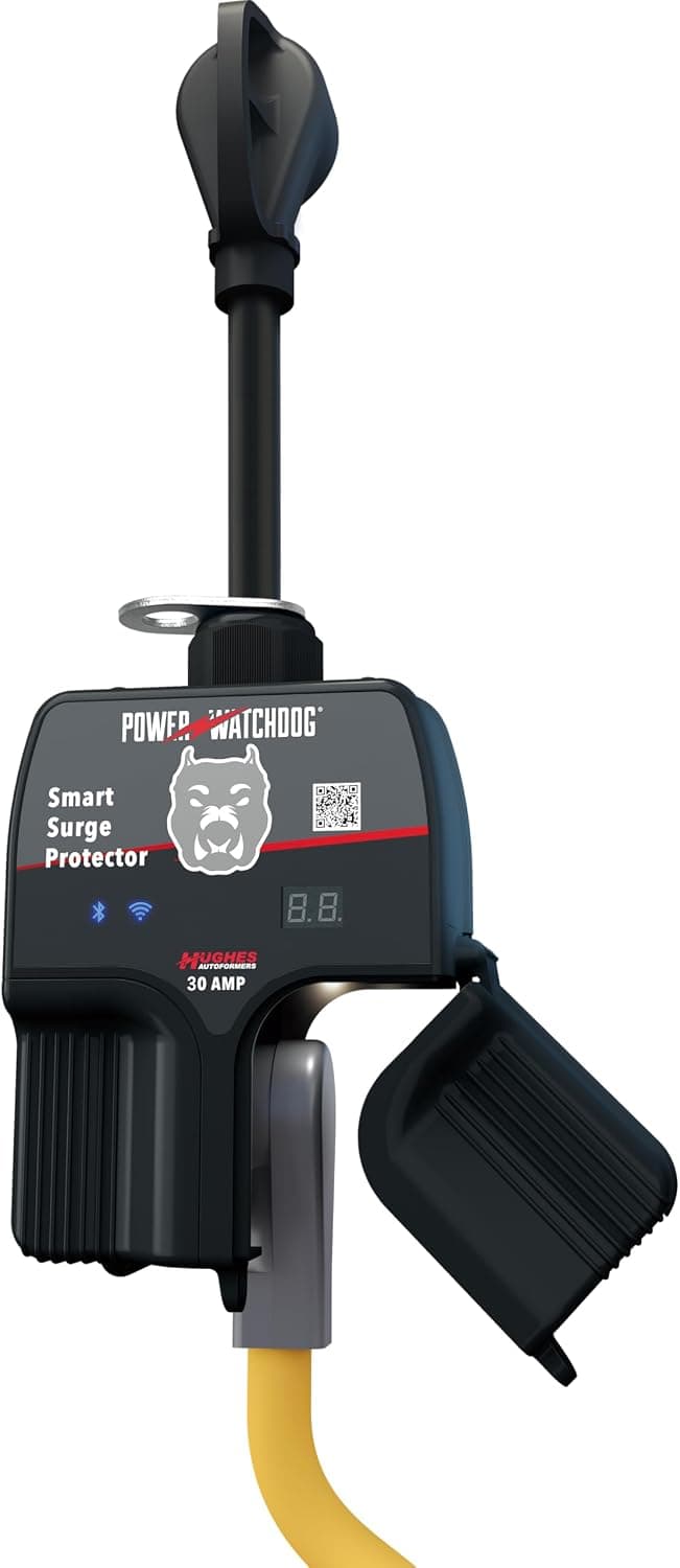Power Watchdog PWD30W Smart RV Portable Surge Protector 30 Amp, WiFi and Bluetooth, IP65