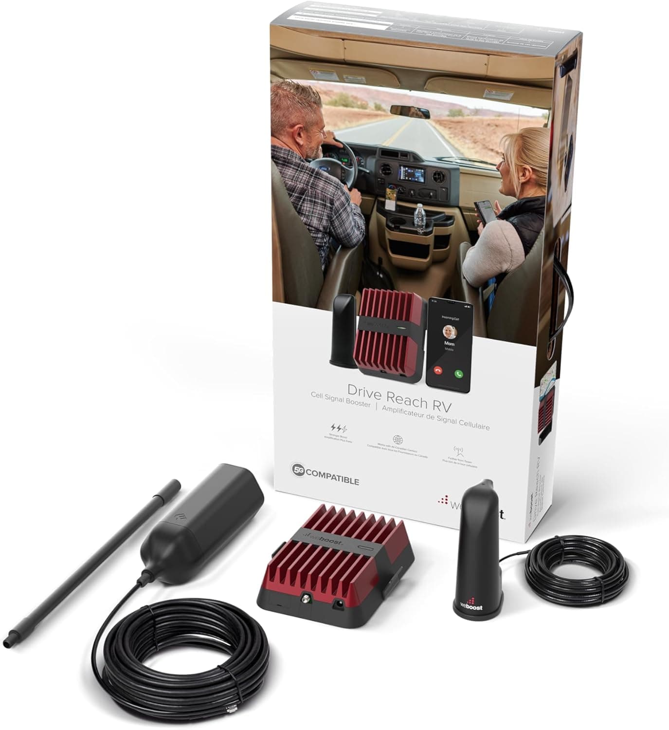 weBoost Drive Reach RV Cell Phone Signal Booster kit (#470354)